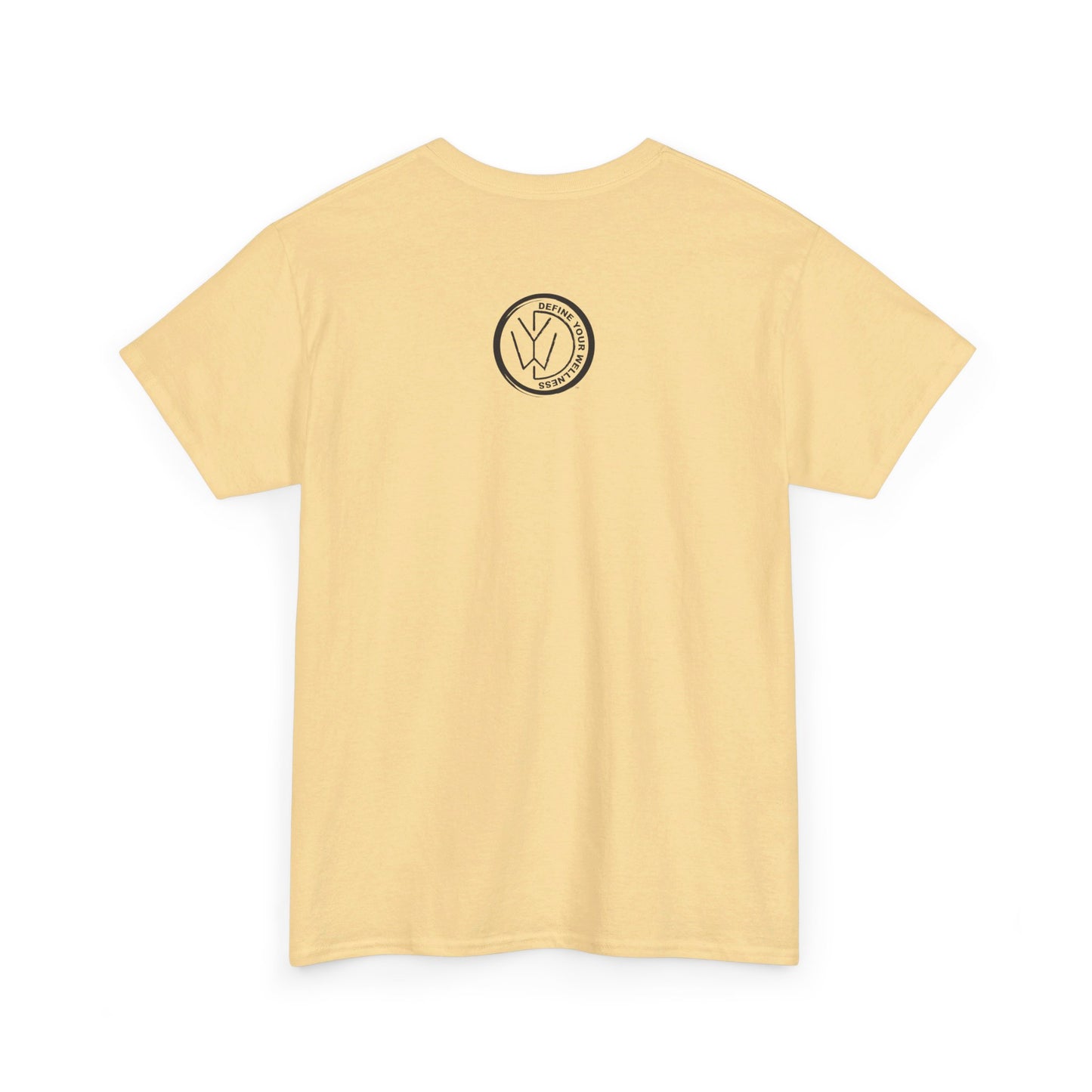 Bike - Define Your Wellness - Unisex Heavy Cotton Tee - 7 colors - front and back