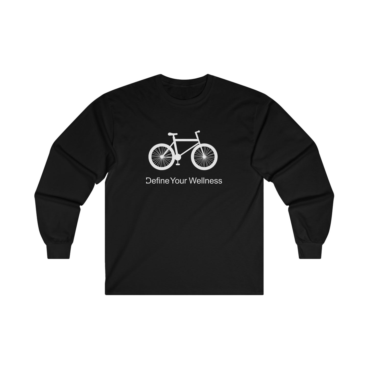 Bike - Define Your Wellness - Unisex Ultra Cotton Long Sleeve Tee - 13 colors