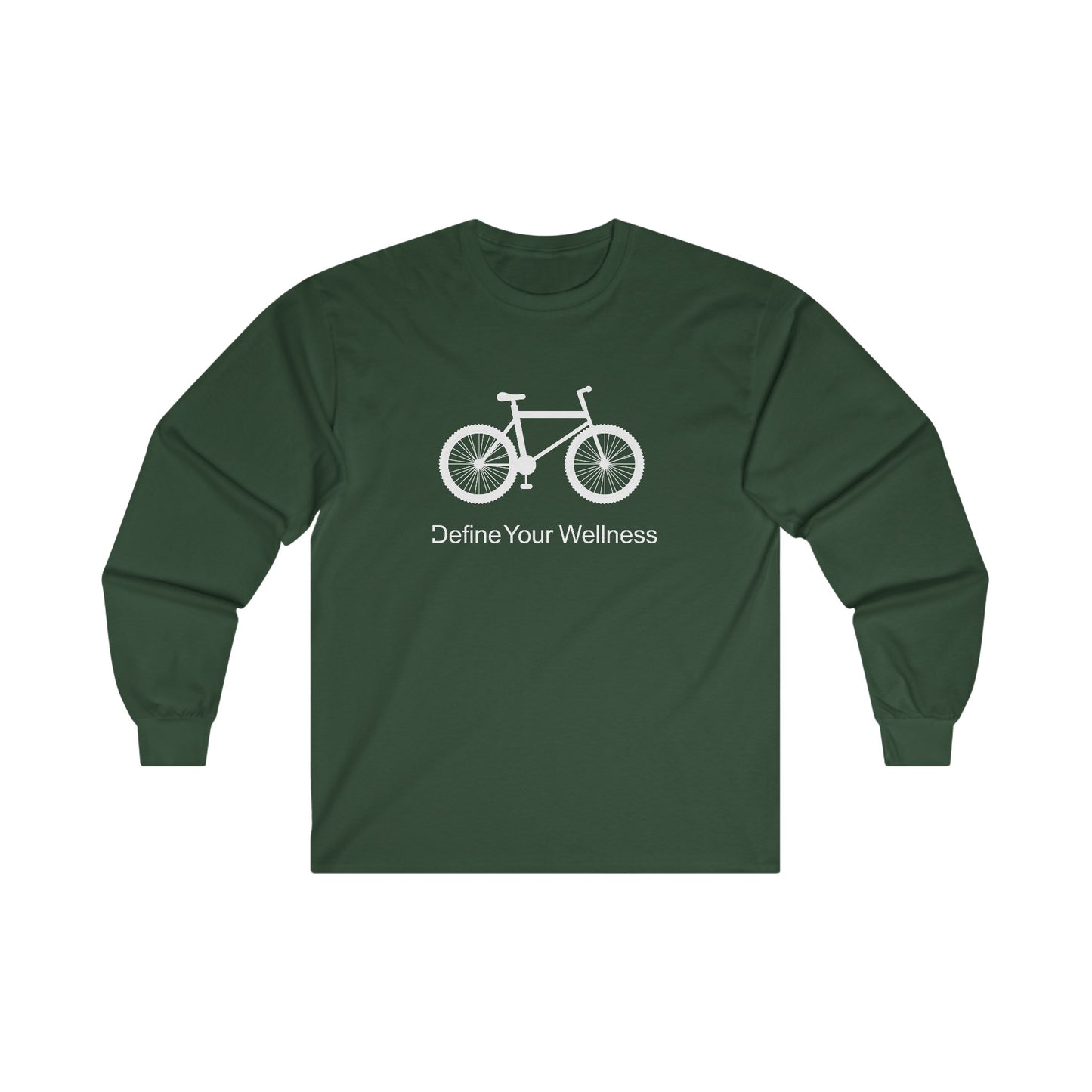 Bike - Define Your Wellness - Unisex Ultra Cotton Long Sleeve Tee - 13 colors