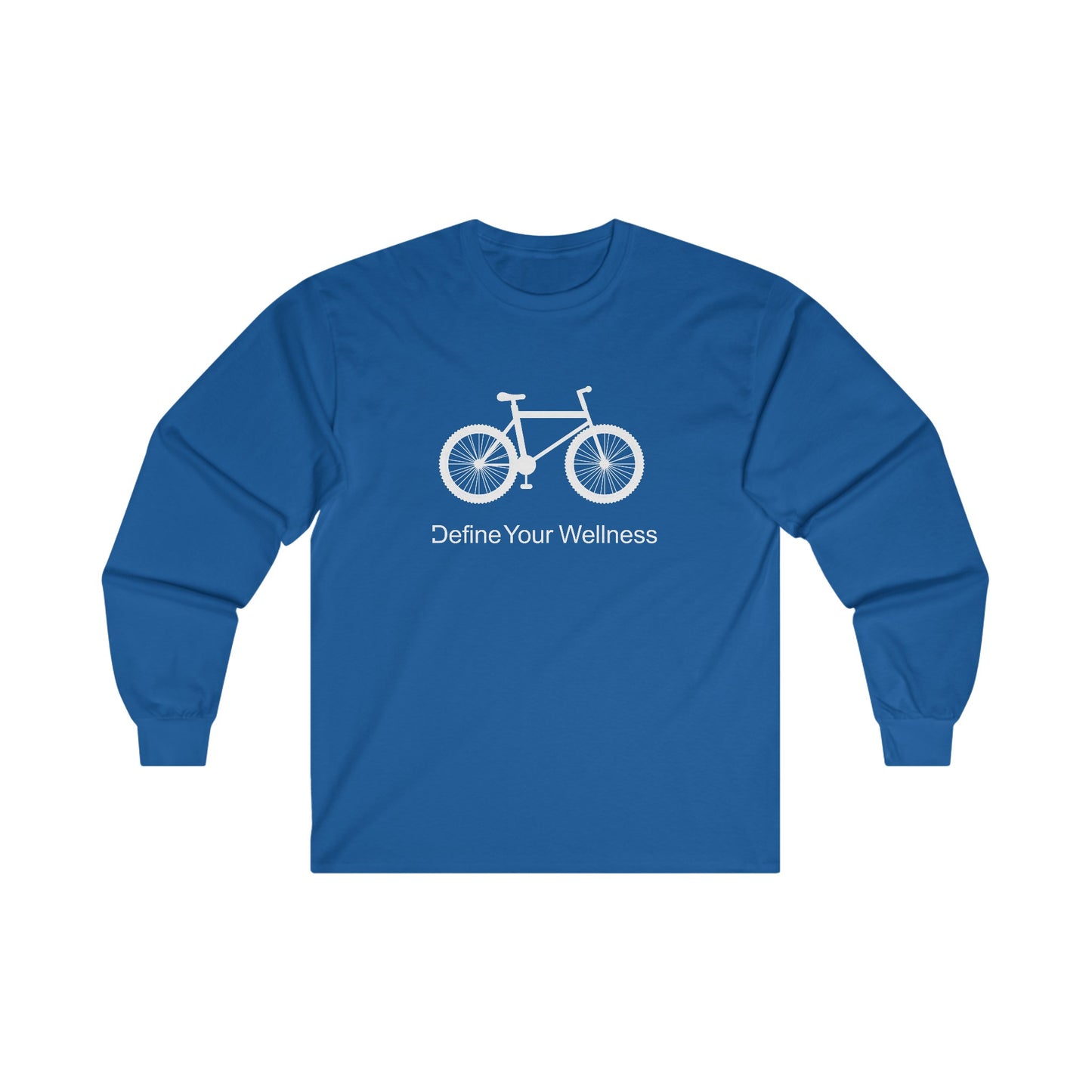 Bike - Define Your Wellness - Unisex Ultra Cotton Long Sleeve Tee - 13 colors