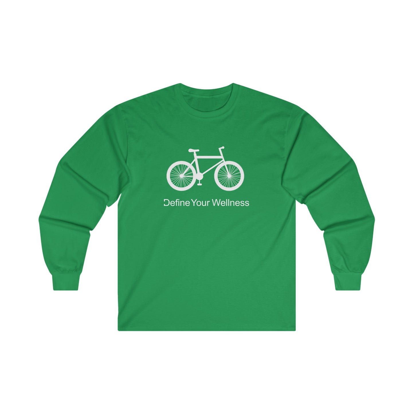 Bike - Define Your Wellness - Unisex Ultra Cotton Long Sleeve Tee - 13 colors