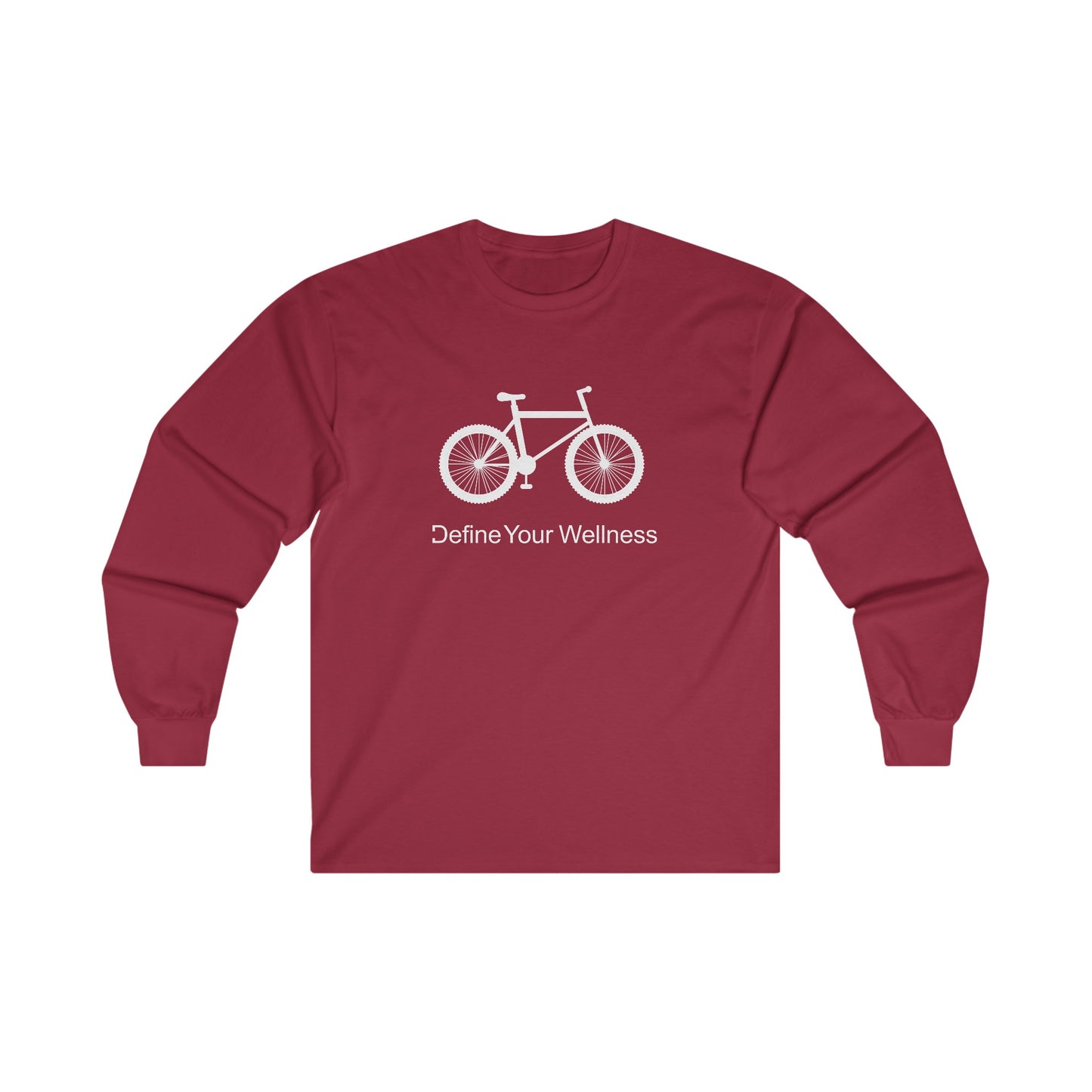 Bike - Define Your Wellness - Unisex Ultra Cotton Long Sleeve Tee - 13 colors