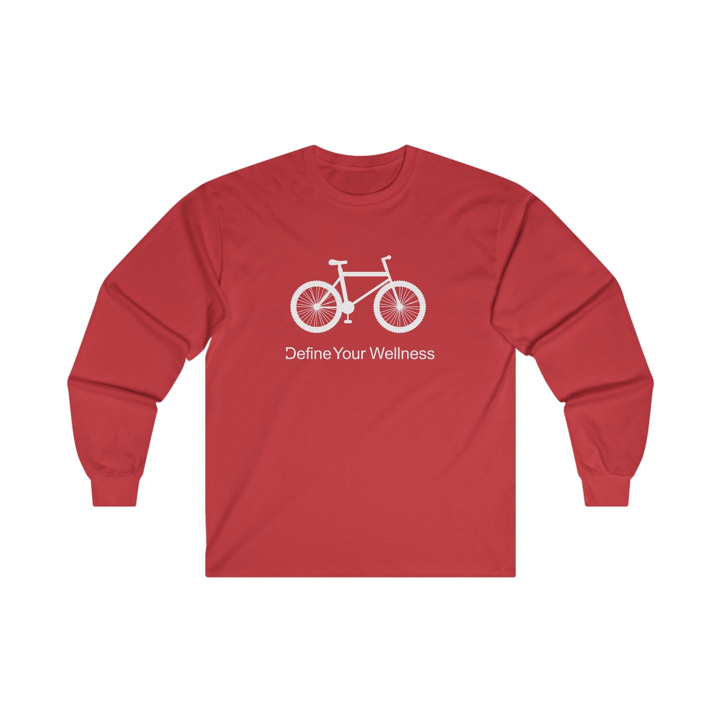 Bike - Define Your Wellness - Unisex Ultra Cotton Long Sleeve Tee - 13 colors