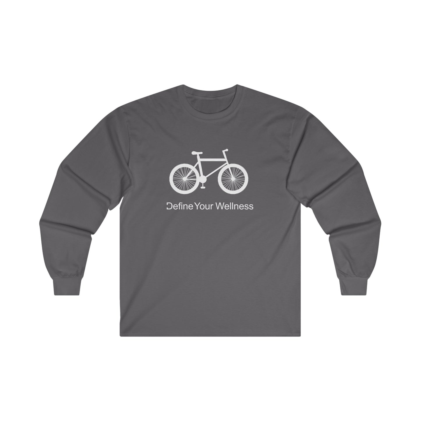 Bike - Define Your Wellness - Unisex Ultra Cotton Long Sleeve Tee - 13 colors