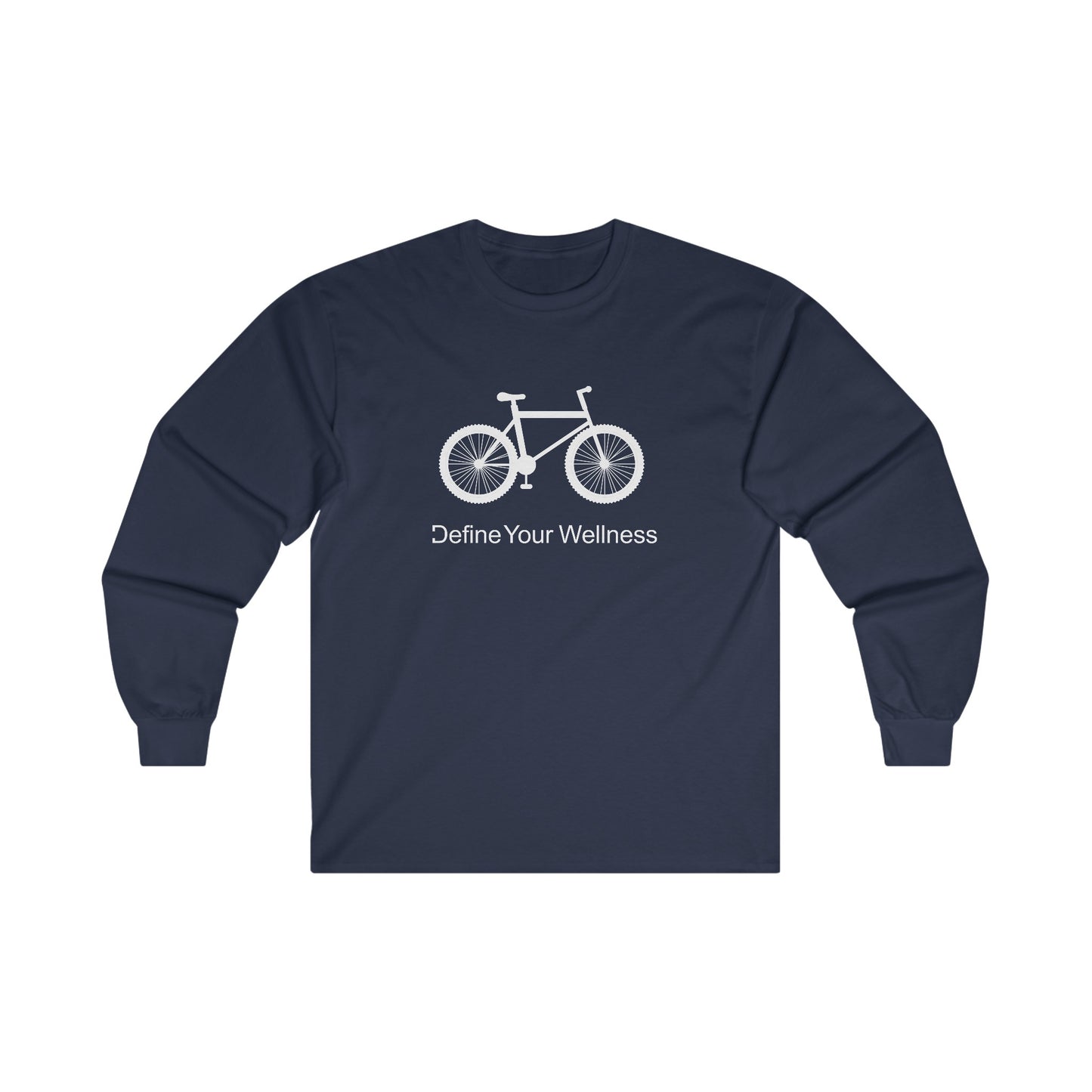 Bike - Define Your Wellness - Unisex Ultra Cotton Long Sleeve Tee - 13 colors