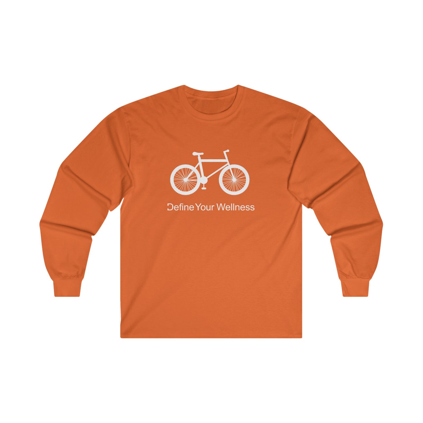 Bike - Define Your Wellness - Unisex Ultra Cotton Long Sleeve Tee - 13 colors