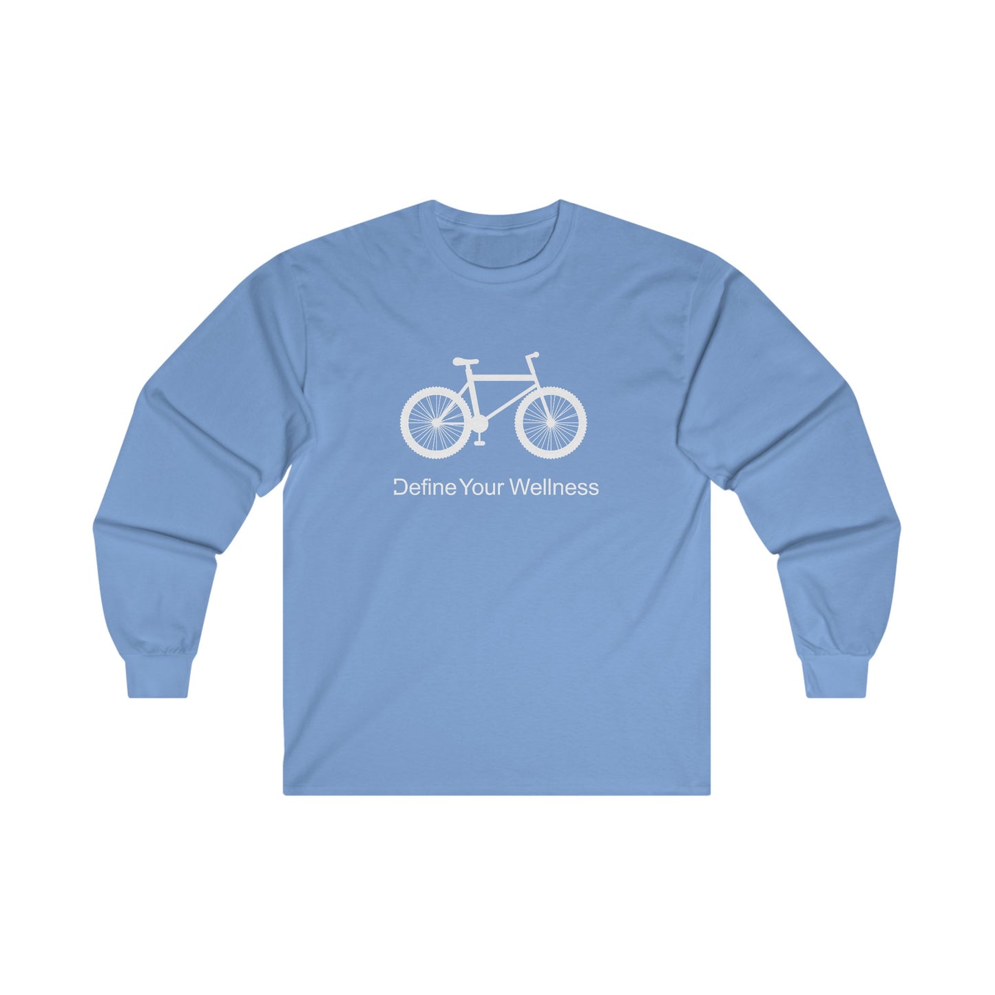 Bike - Define Your Wellness - Unisex Ultra Cotton Long Sleeve Tee - 13 colors
