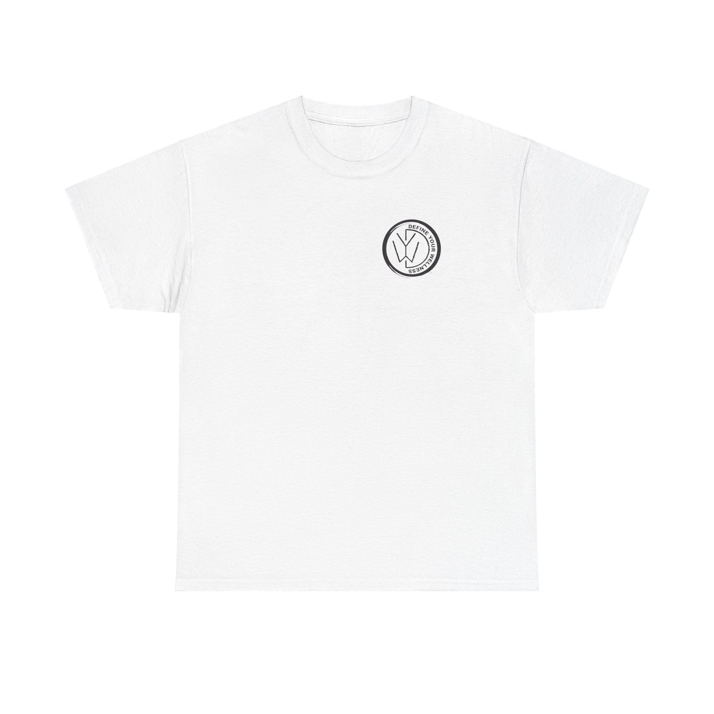 Define Your Wellness - Unisex Heavy Cotton Tee - 13 colors - front & back