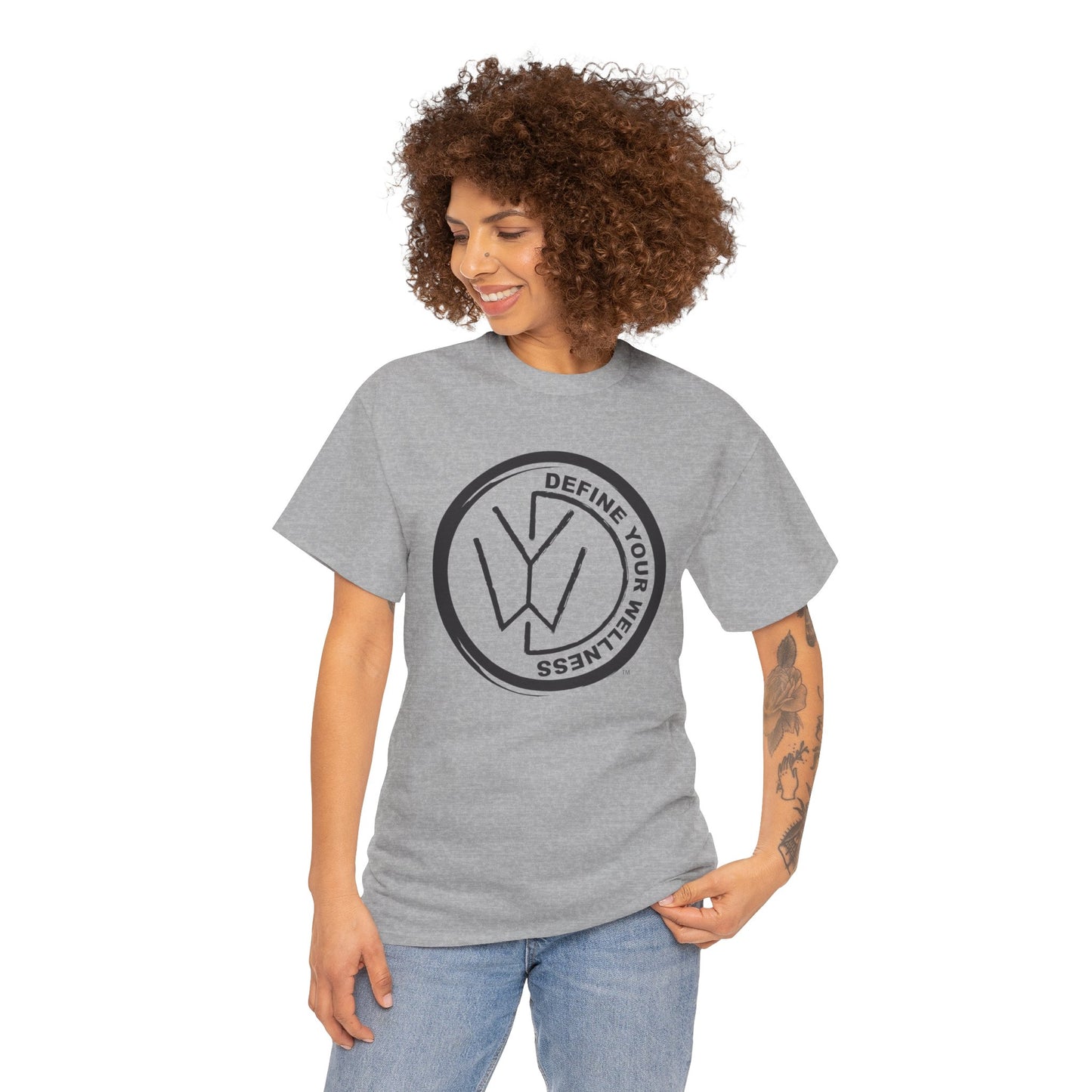 Define Your Wellness - Unisex Heavy Cotton Tee - 12 colors