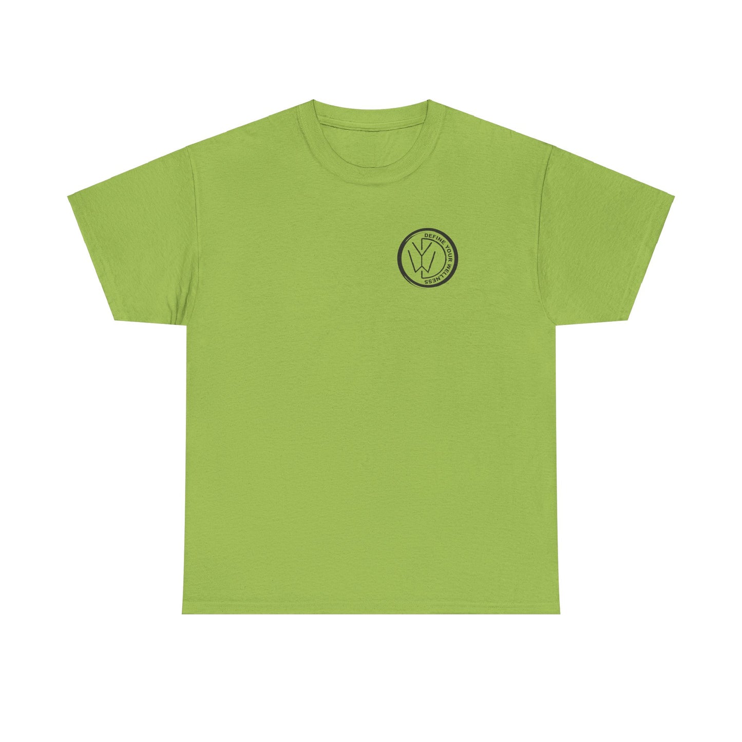 Define Your Wellness - Unisex Heavy Cotton Tee - 13 colors - front & back