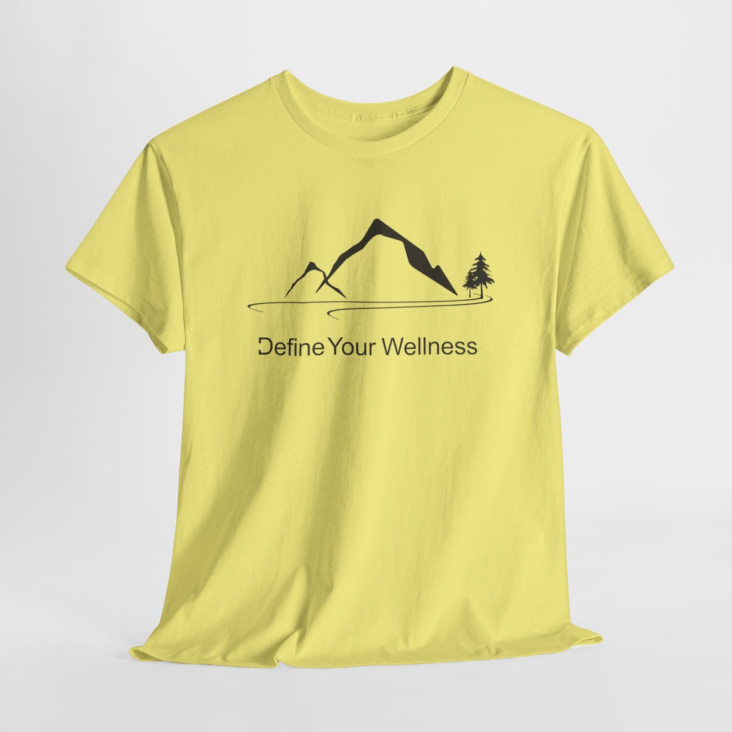 Mountain Life - Define Your Wellness - Unisex Heavy Cotton Tee - 11 colors