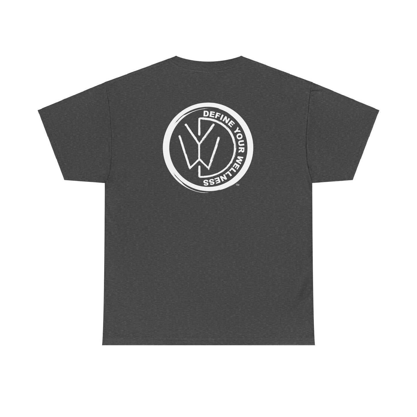 Define Your Wellness - Unisex Heavy Cotton Tee - 13 colors, front & back