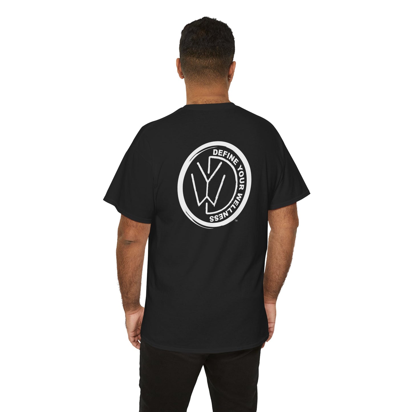 Define Your Wellness - Unisex Heavy Cotton Tee - 13 colors, front & back
