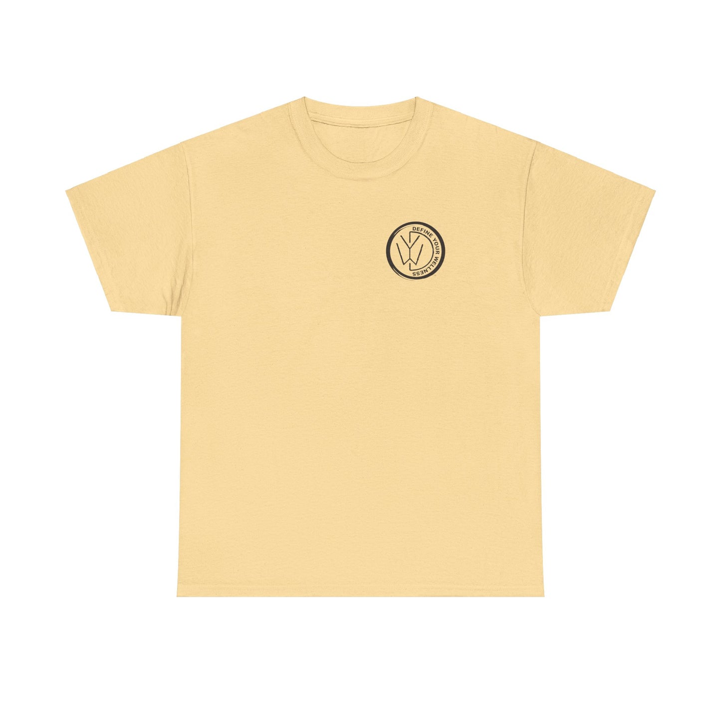 Define Your Wellness - Unisex Heavy Cotton Tee - 13 colors - front & back