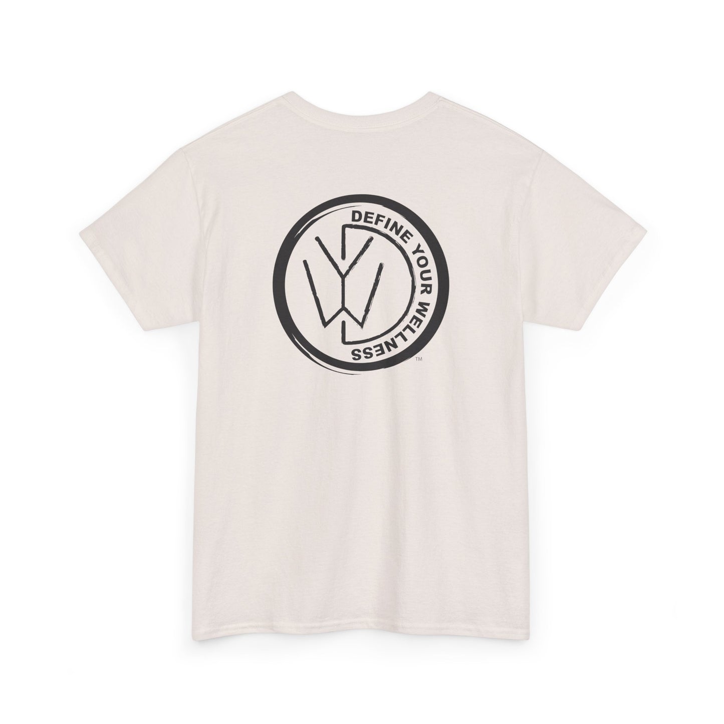 Define Your Wellness - Unisex Heavy Cotton Tee - 13 colors - front & back