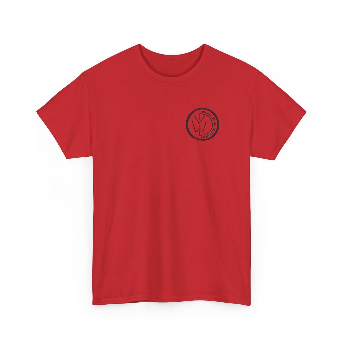 Define Your Wellness - Unisex Heavy Cotton Tee - 13 colors - front & back