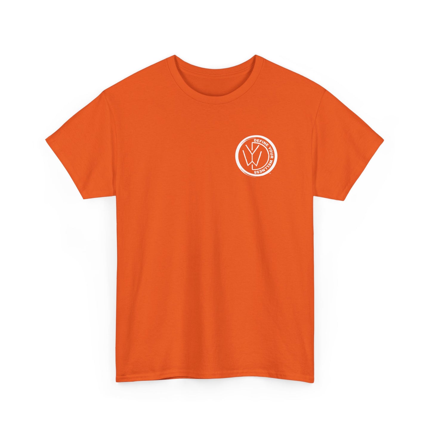 Define Your Wellness - Unisex Heavy Cotton Tee - 13 colors, front & back