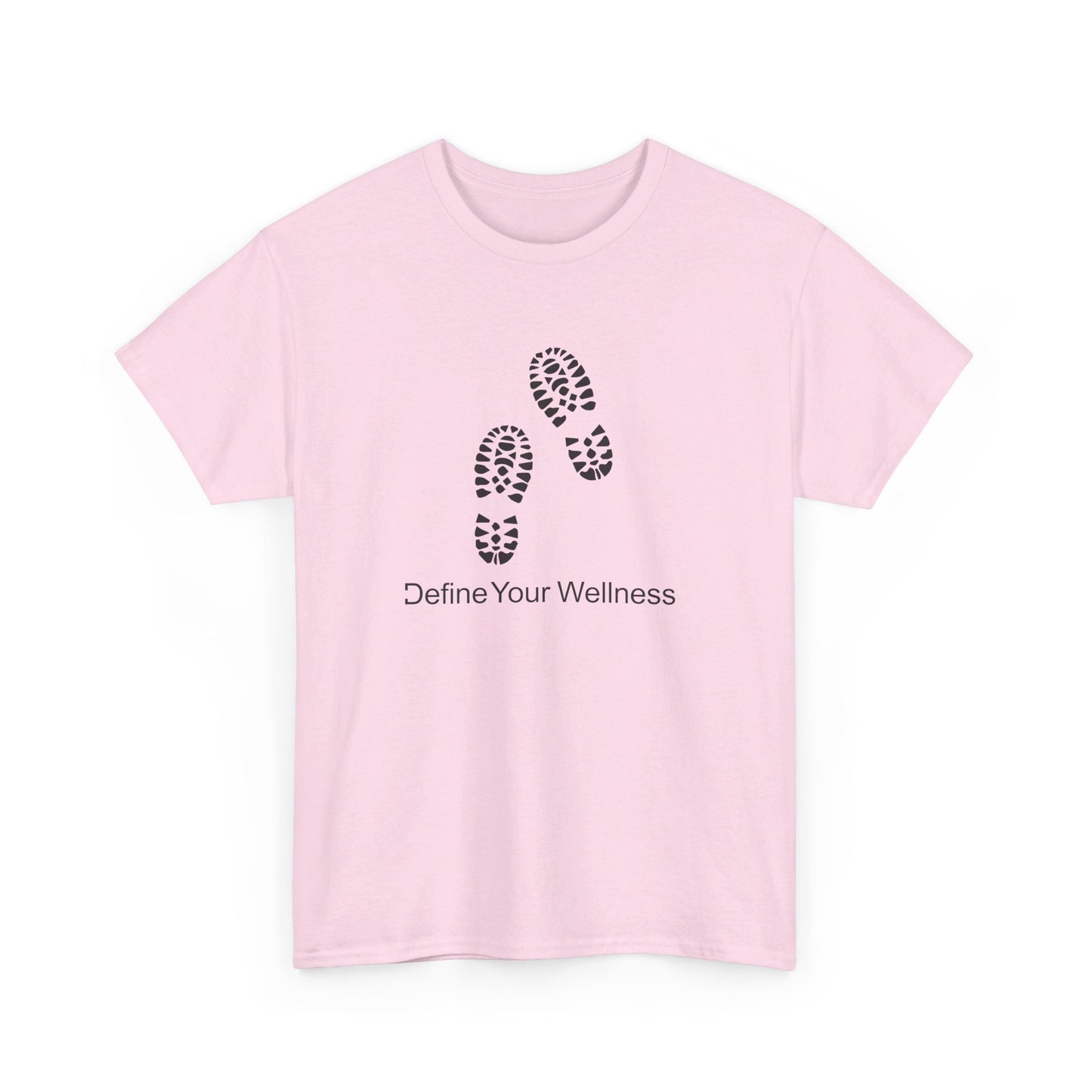 Hike - Define Your Wellness - Unisex Heavy Cotton Tee - 7 colors - front and back