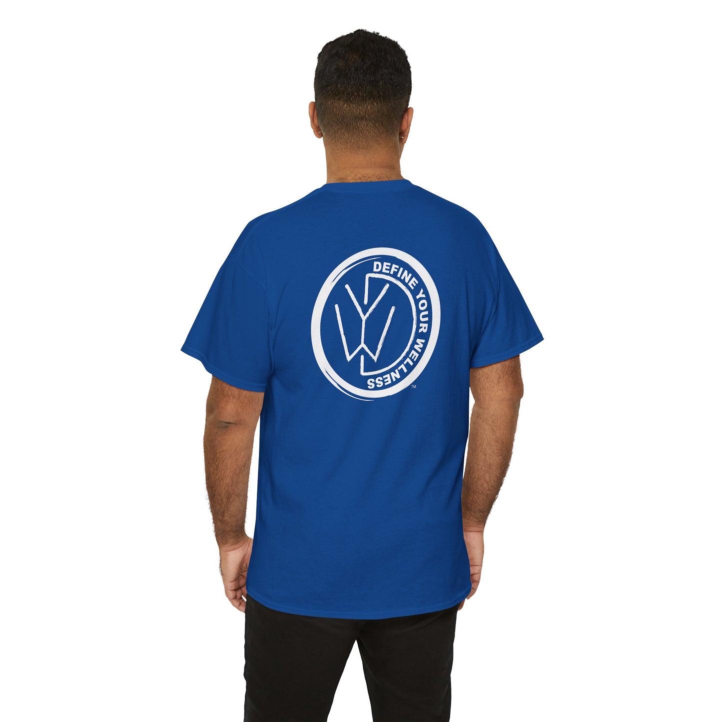 Define Your Wellness - Unisex Heavy Cotton Tee - 13 colors, front & back