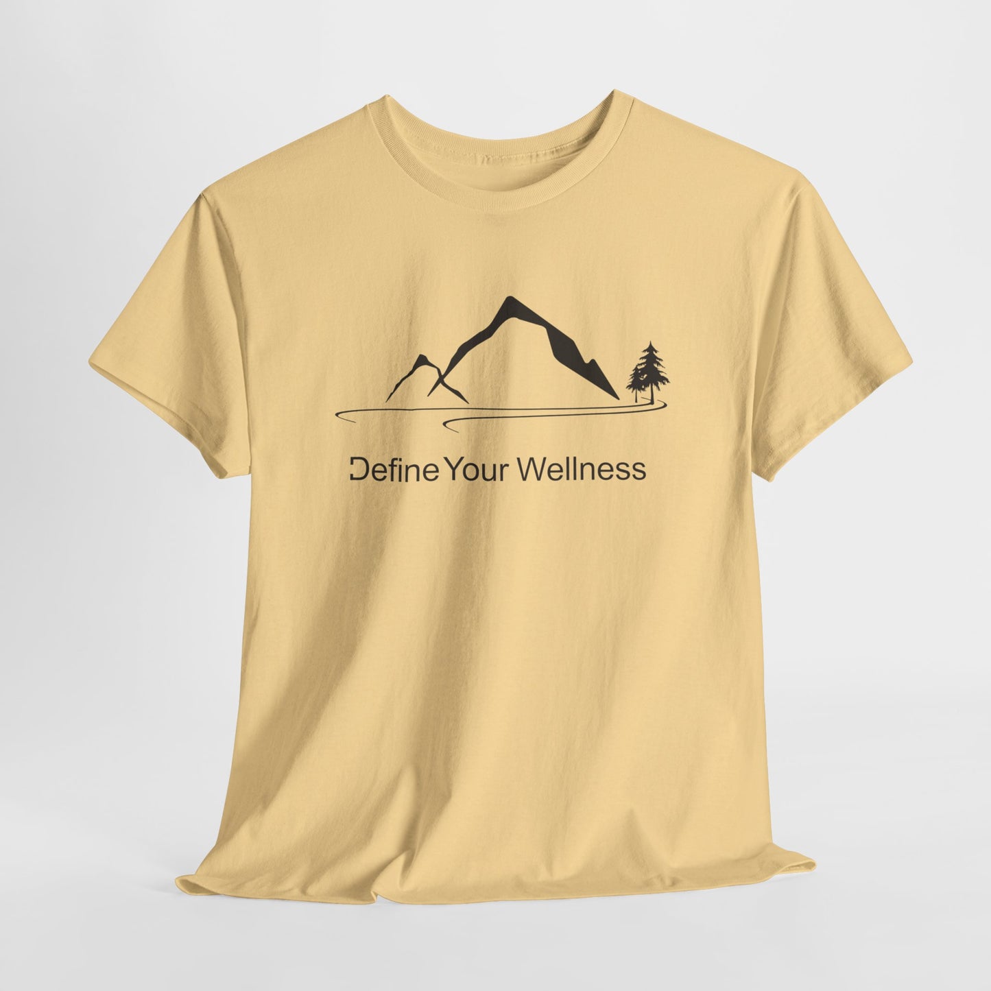 Mountain Life - Define Your Wellness - Unisex Heavy Cotton Tee - 11 colors