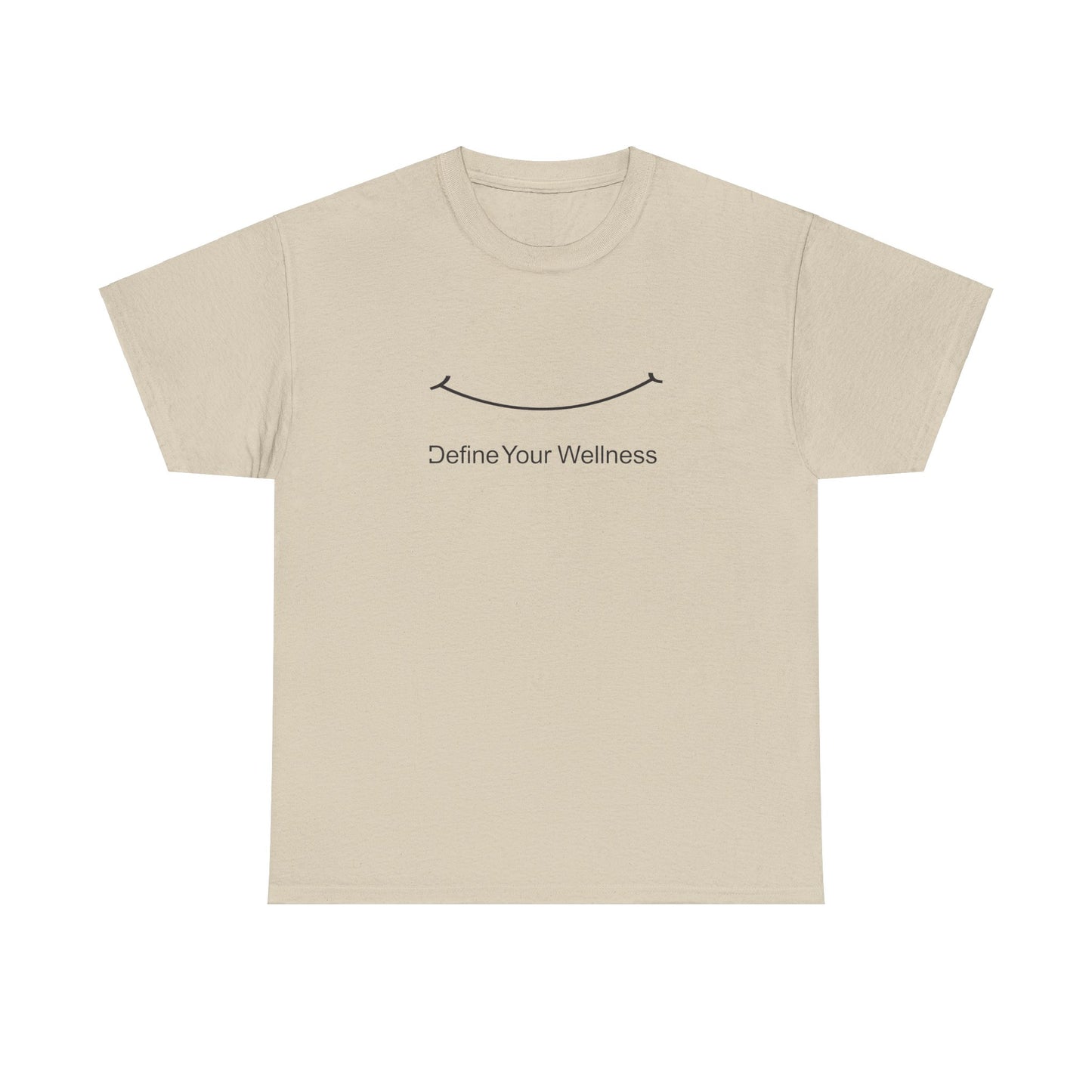 Smile - Define Your Wellness - Unisex Heavy Cotton Tee - 10 colors