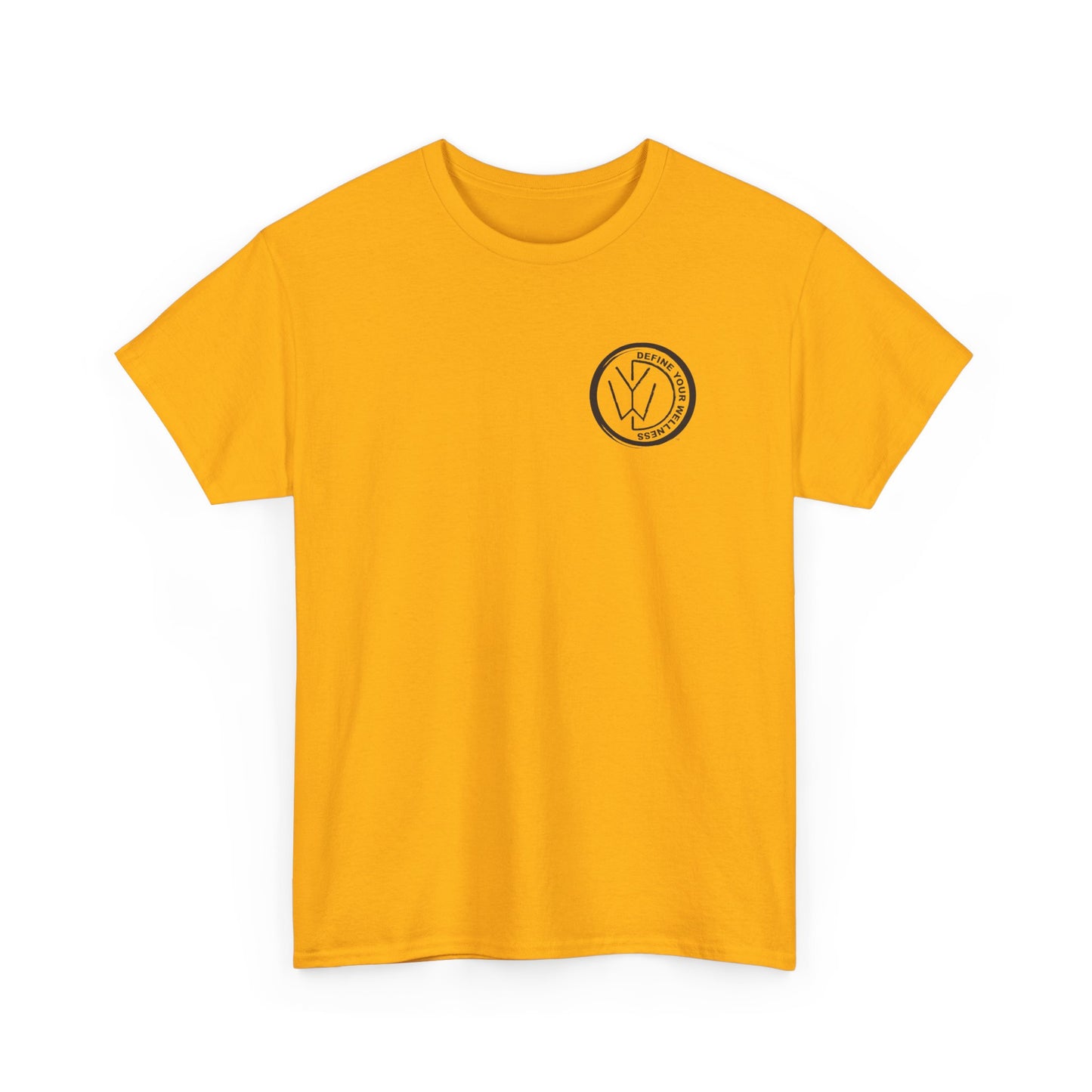 Define Your Wellness - Unisex Heavy Cotton Tee - 13 colors - front & back