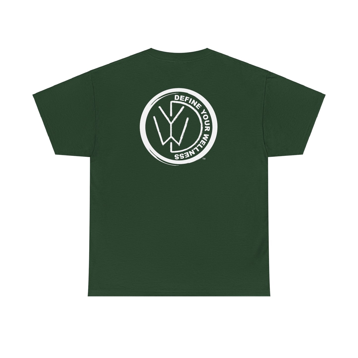 Define Your Wellness - Unisex Heavy Cotton Tee - 13 colors, front & back