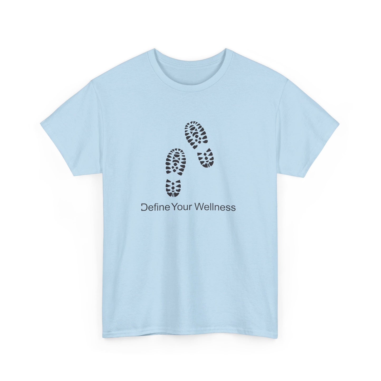 Hike - Define Your Wellness - Unisex Heavy Cotton Tee - 7 colors - front and back