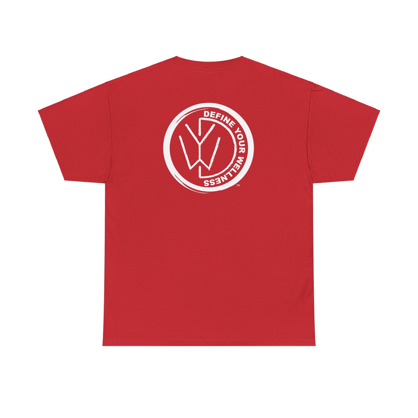 Define Your Wellness - Unisex Heavy Cotton Tee - 13 colors, front & back