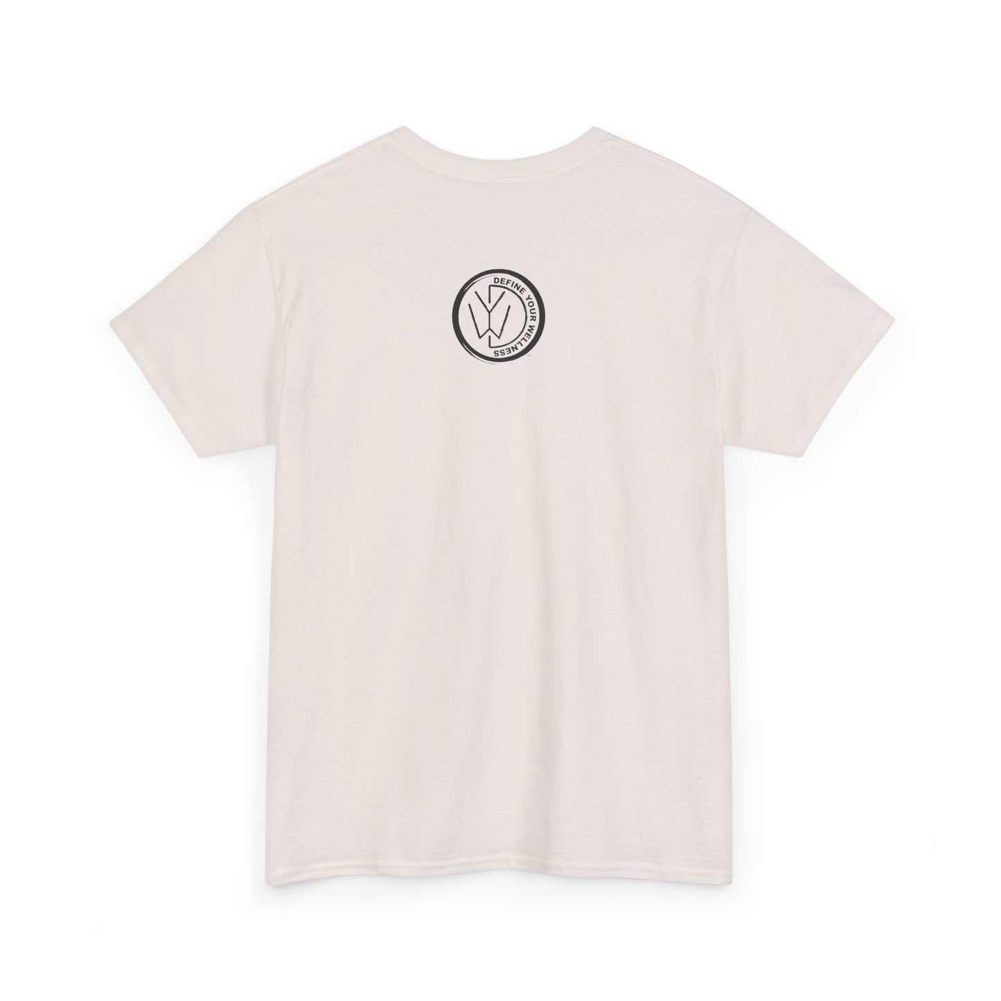 Sunshine - Define Your Wellness - Unisex Heavy Cotton Tee - 7 colors - front and back