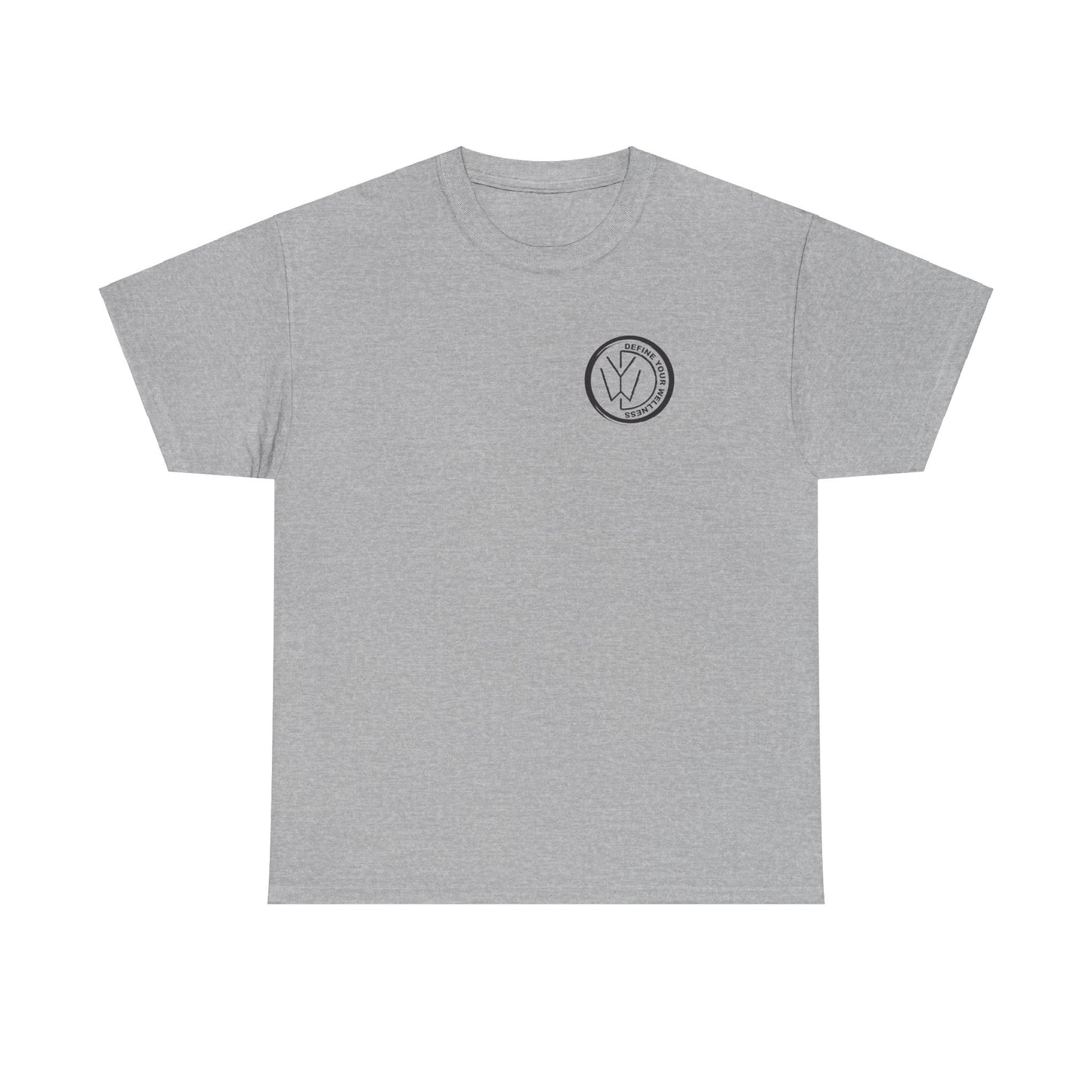 Define Your Wellness - Unisex Heavy Cotton Tee - 13 colors - front & back