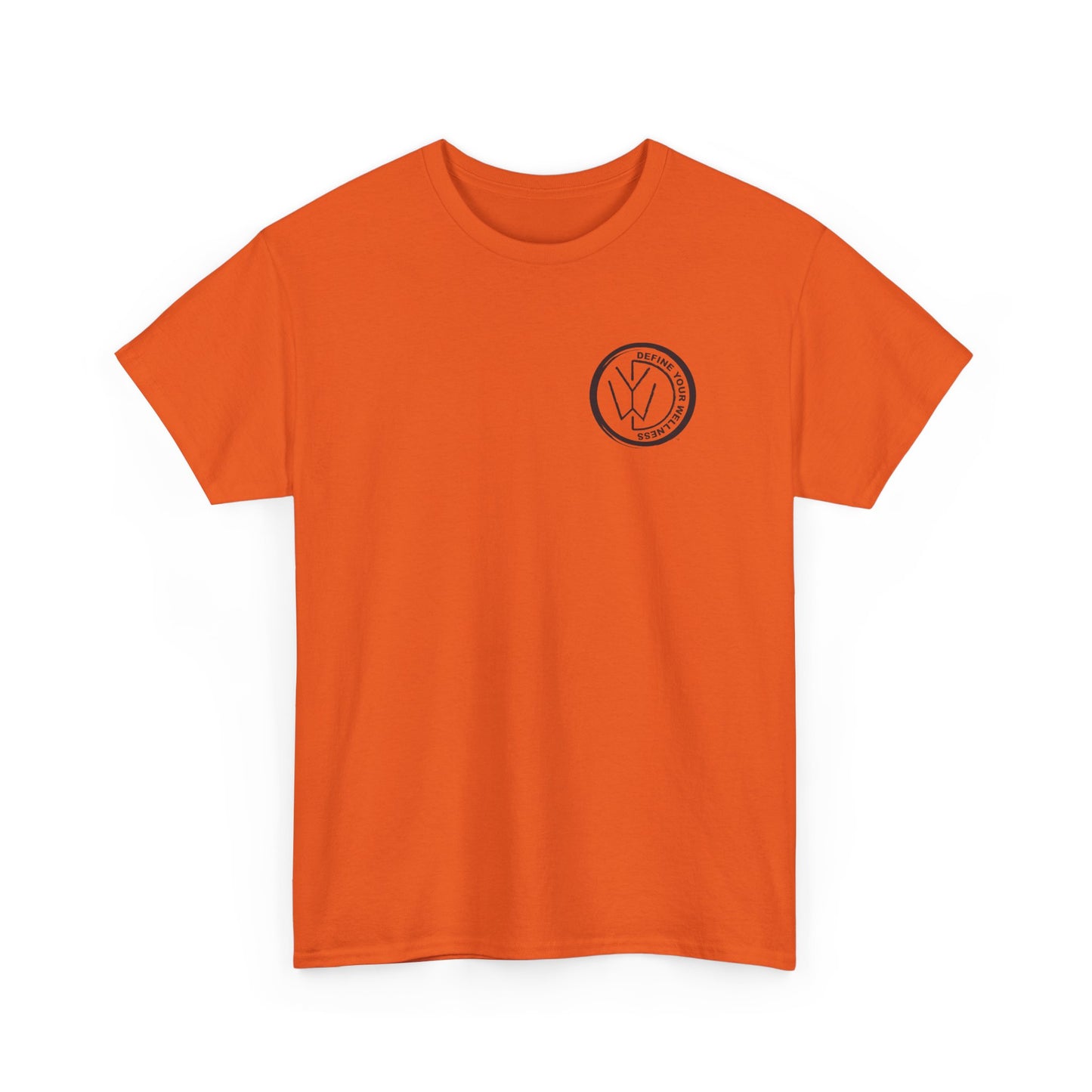 Define Your Wellness - Unisex Heavy Cotton Tee - 13 colors - front & back