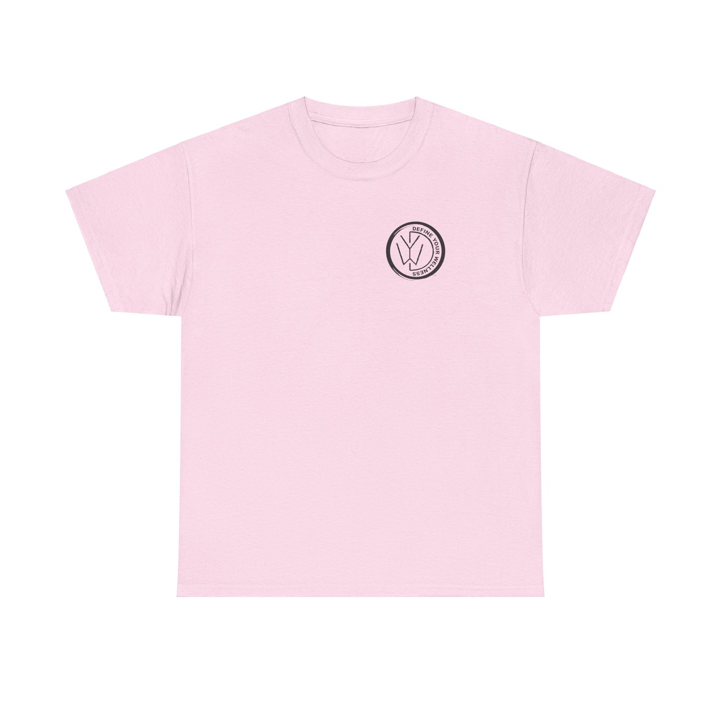 Define Your Wellness - Unisex Heavy Cotton Tee - 13 colors - front & back