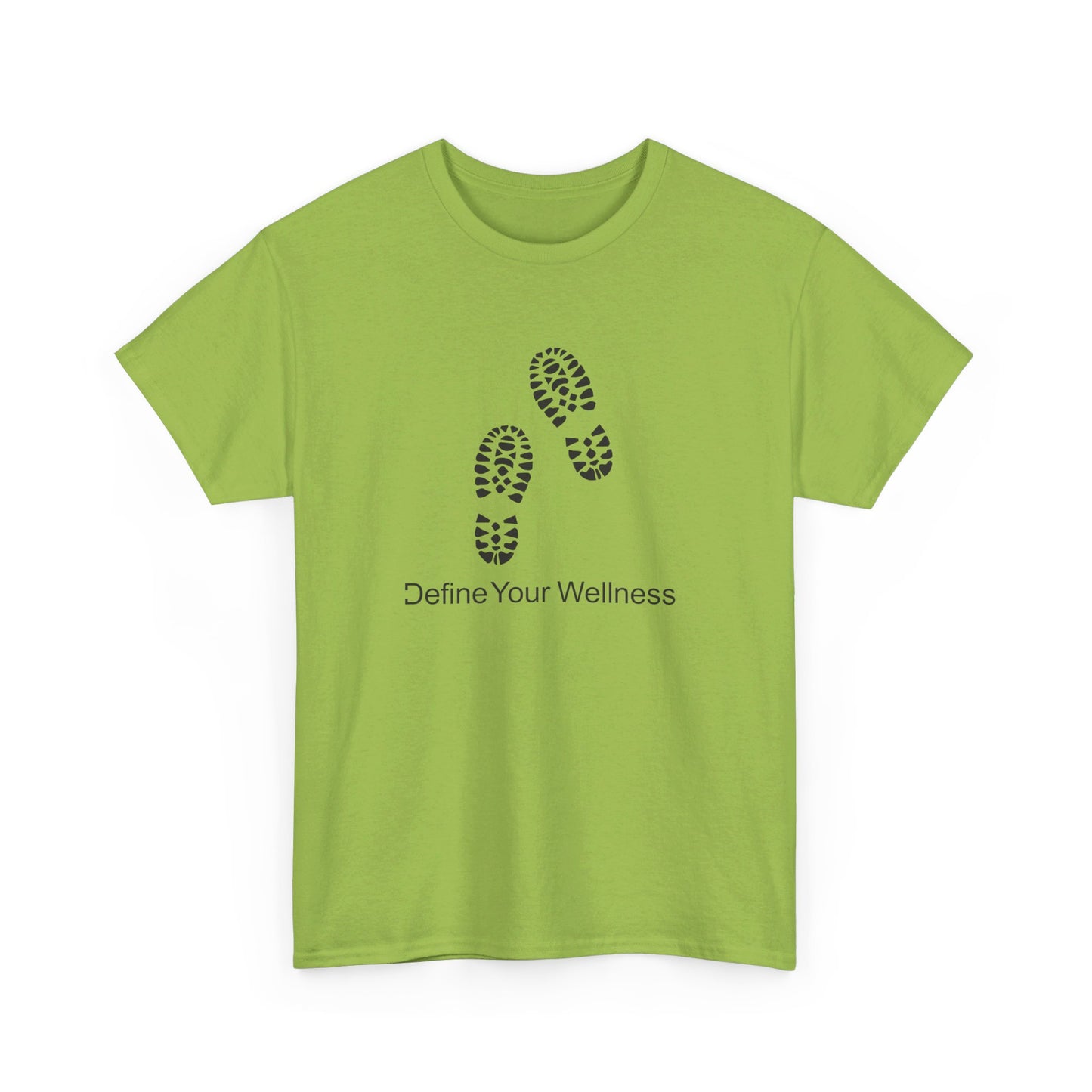 Hike - Define Your Wellness - Unisex Heavy Cotton Tee - 7 colors - front and back