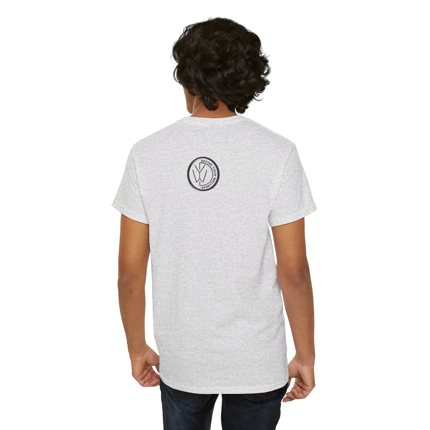 Define Your Wellness - Unisex Heavy Cotton Tee - 11 colors, front & back