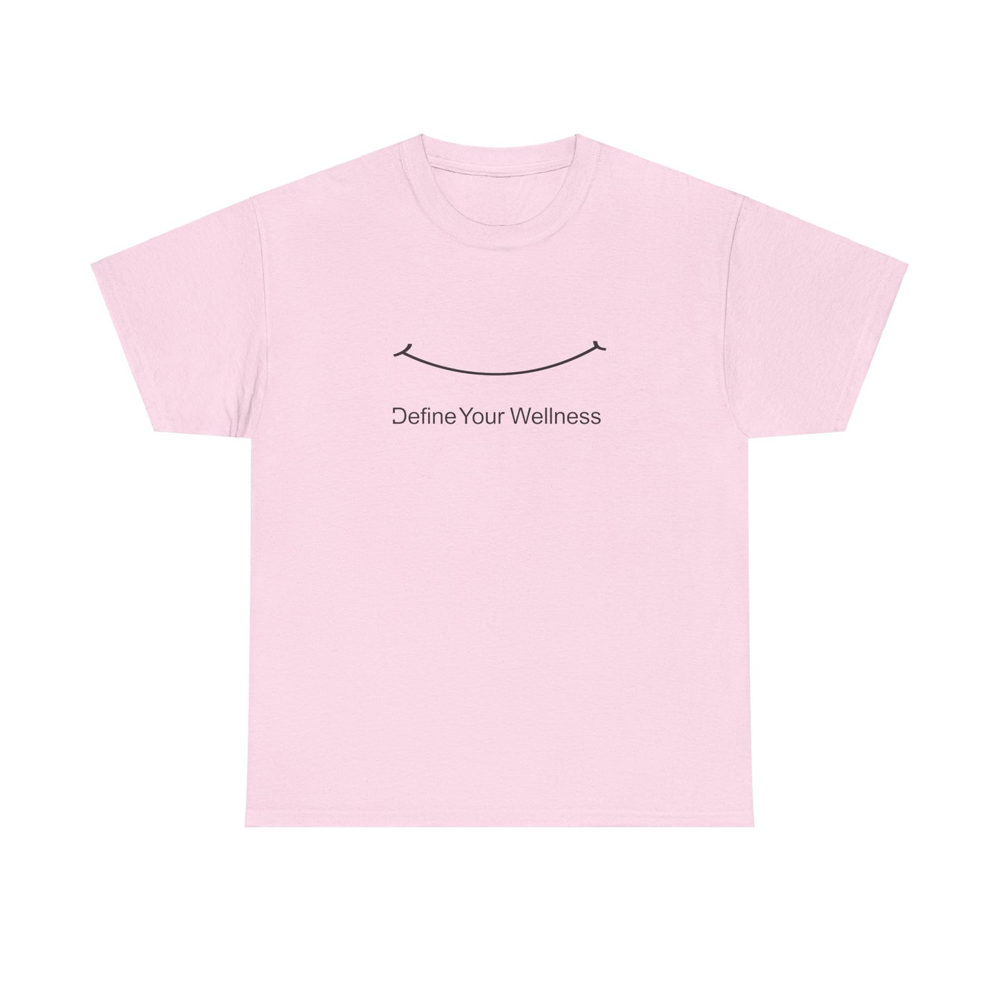 Smile - Define Your Wellness - Unisex Heavy Cotton Tee - 10 colors