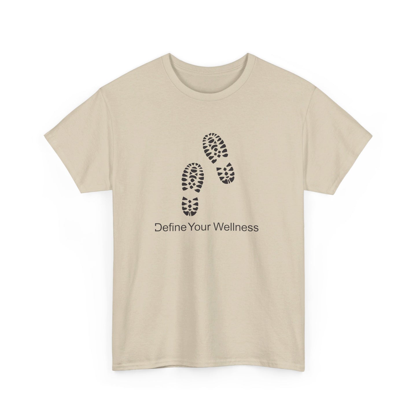 Hike - Define Your Wellness - Unisex Heavy Cotton Tee - 7 colors - front and back