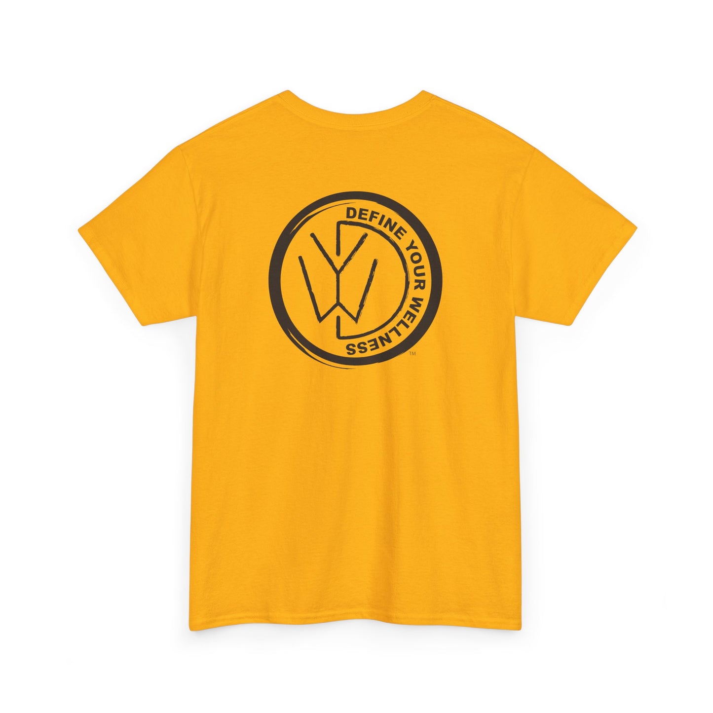 Define Your Wellness - Unisex Heavy Cotton Tee - 13 colors - front & back