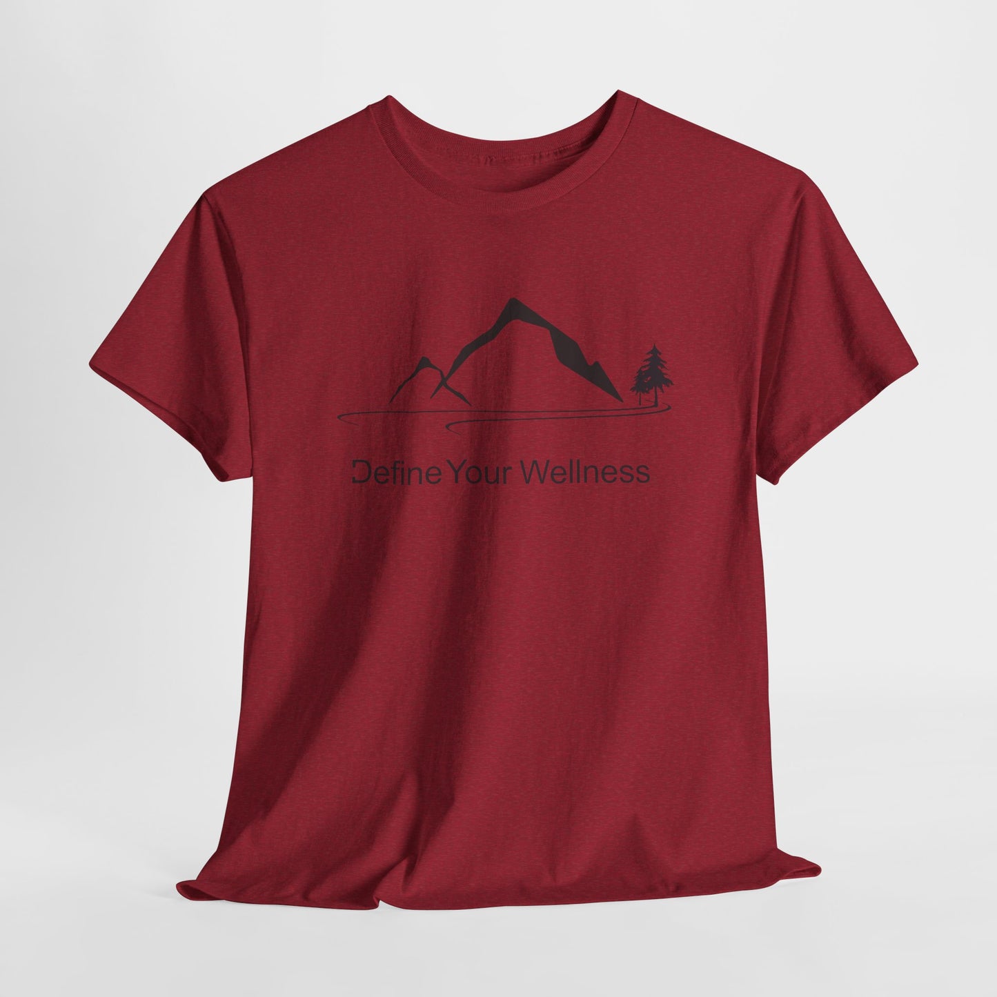Mountain Life - Define Your Wellness - Unisex Heavy Cotton Tee - 11 colors