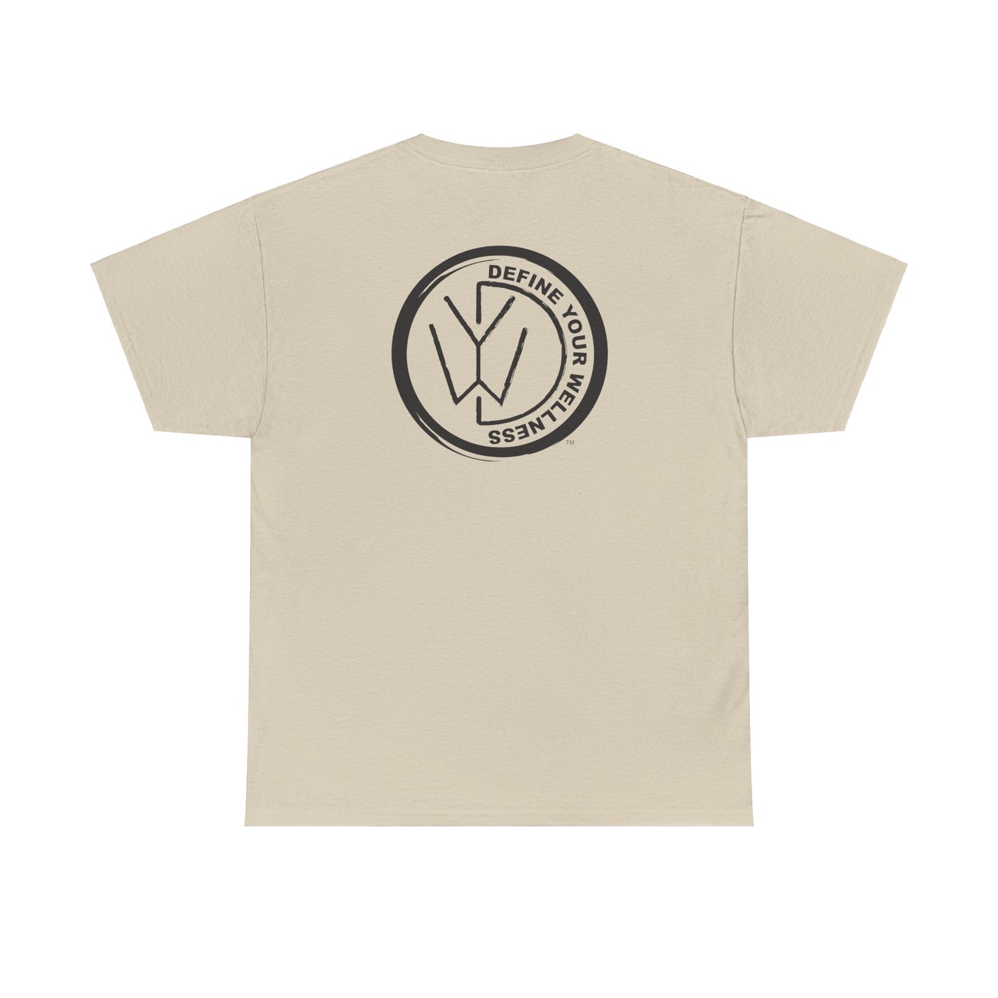 Define Your Wellness - Unisex Heavy Cotton Tee - 13 colors - front & back