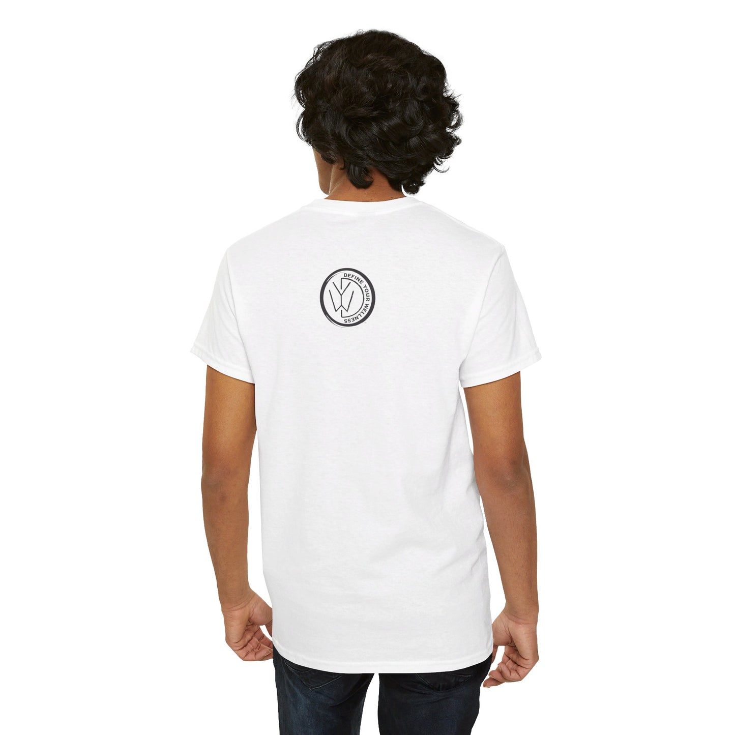Define Your Wellness - Unisex Heavy Cotton Tee - 11 colors, front & back