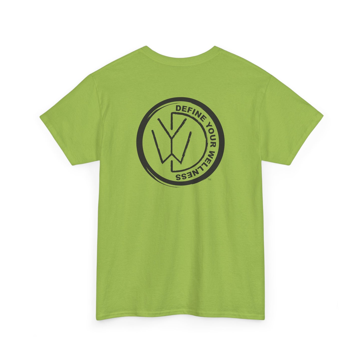 Define Your Wellness - Unisex Heavy Cotton Tee - 13 colors - front & back