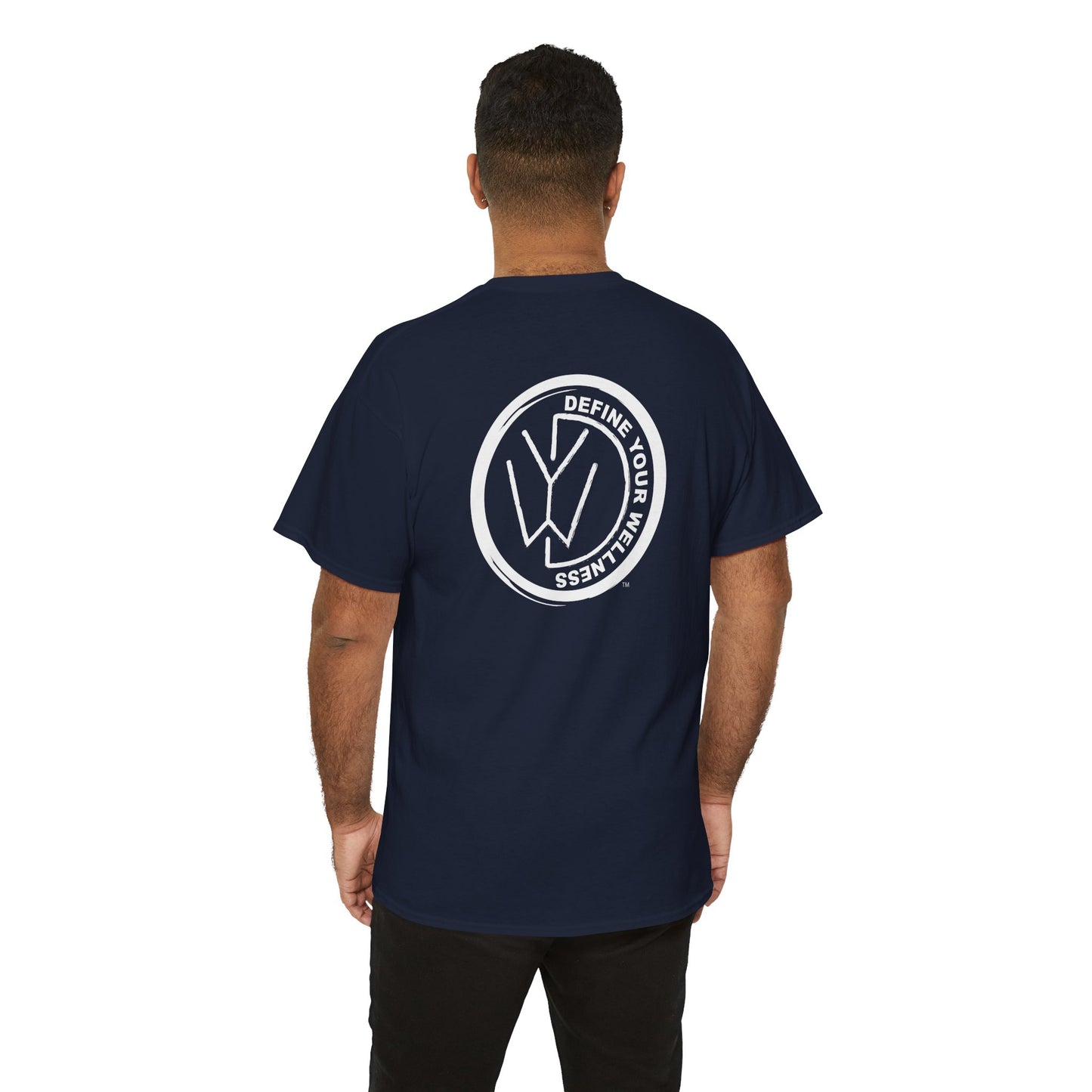 Define Your Wellness - Unisex Heavy Cotton Tee - 13 colors, front & back