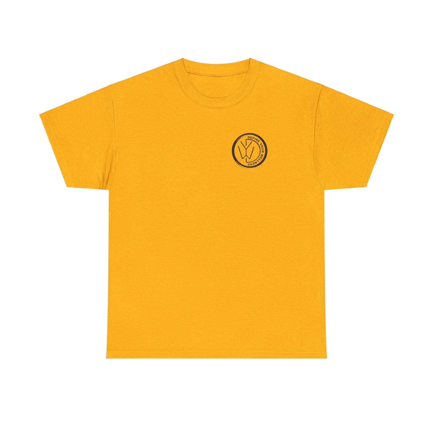 Define Your Wellness - Unisex Heavy Cotton Tee - 13 colors - front & back