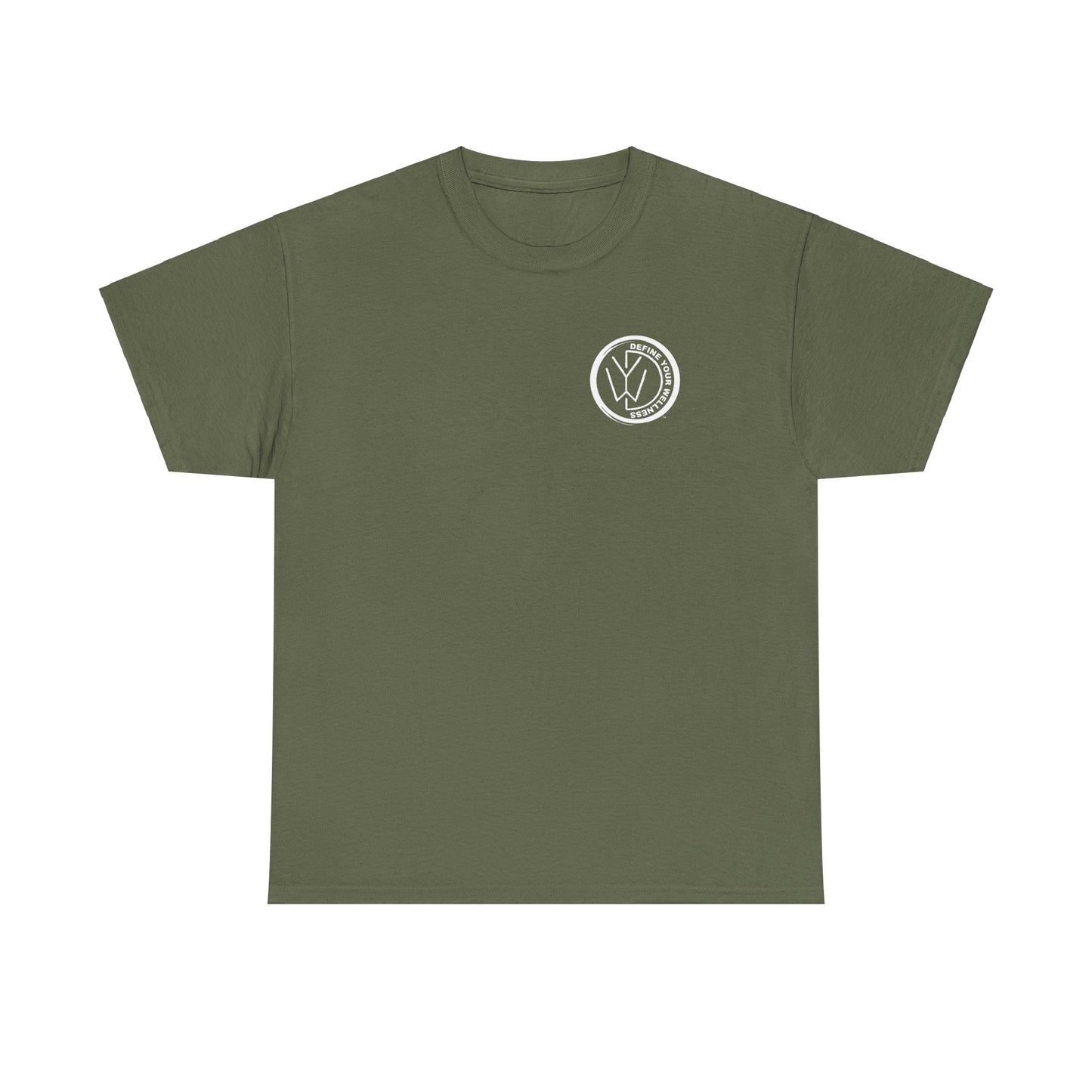 Define Your Wellness - Unisex Heavy Cotton Tee - 13 colors, front & back