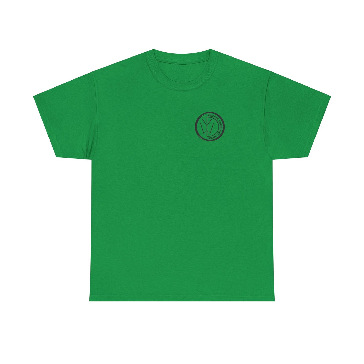 Define Your Wellness - Unisex Heavy Cotton Tee - 13 colors - front & back
