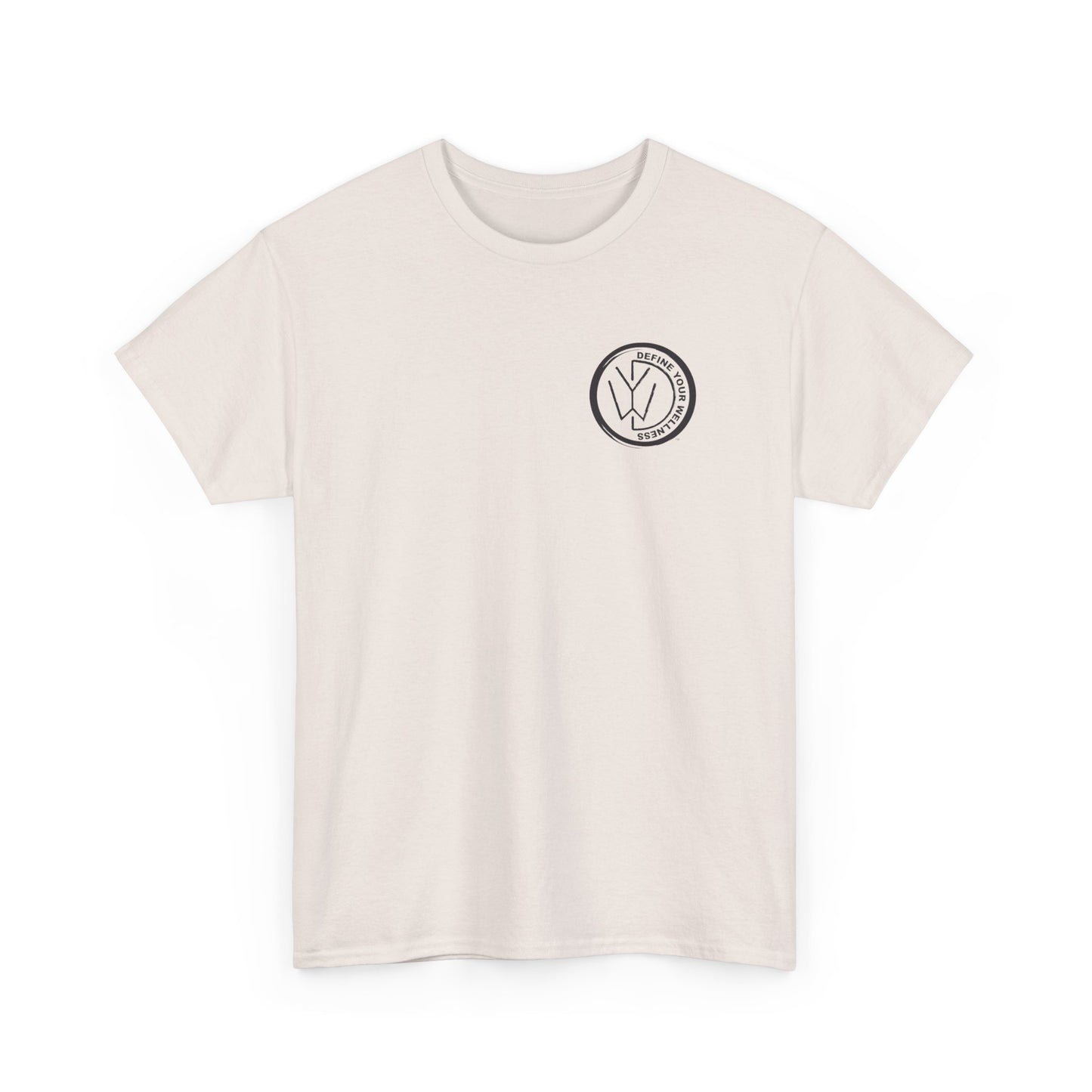 Define Your Wellness - Unisex Heavy Cotton Tee - 13 colors - front & back
