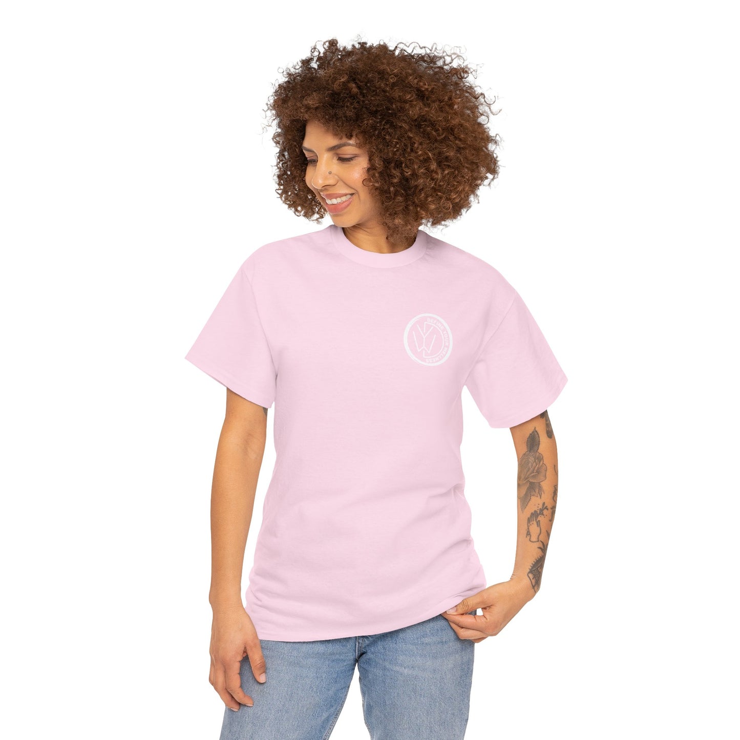 Define Your Wellness - Unisex Heavy Cotton Tee - 13 colors, front & back