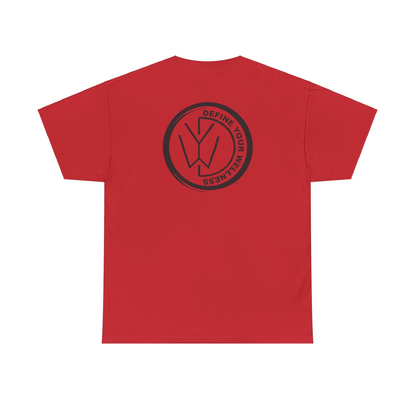 Define Your Wellness - Unisex Heavy Cotton Tee - 13 colors - front & back