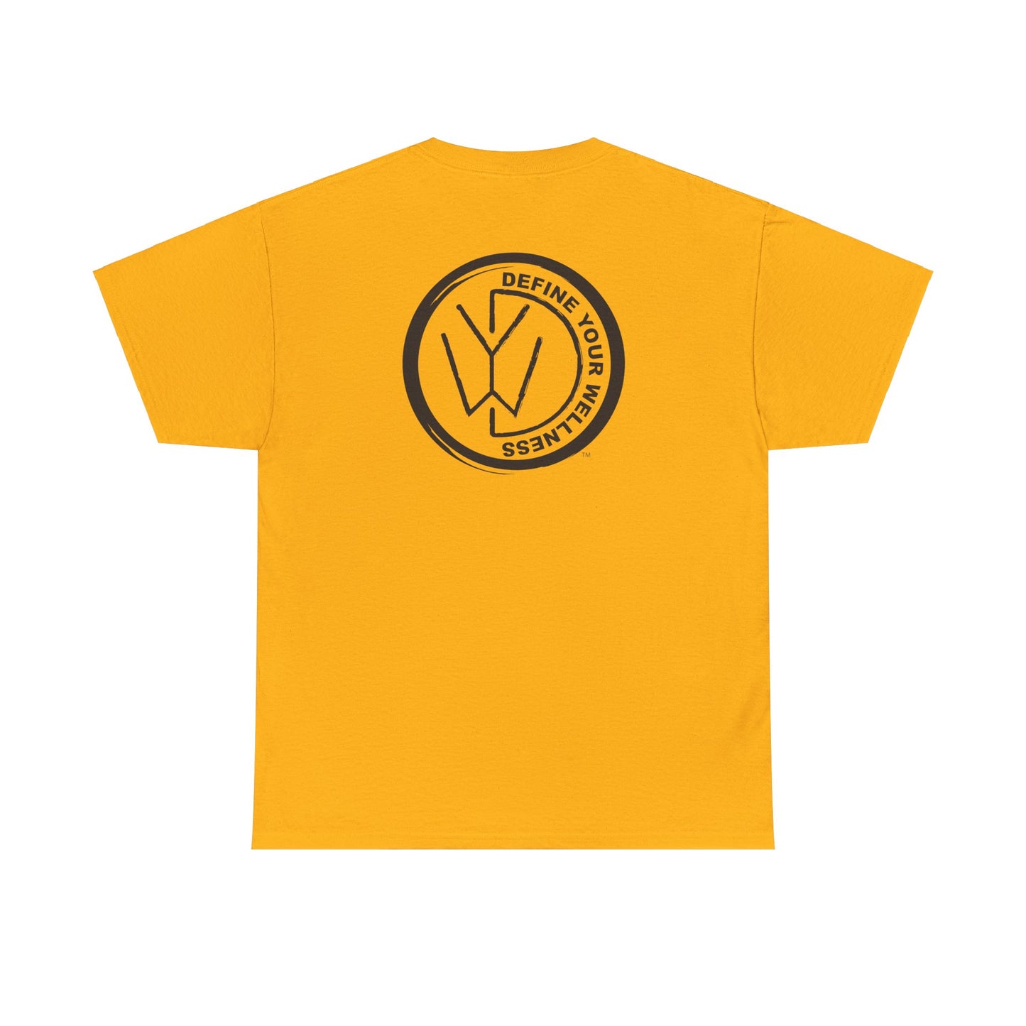 Define Your Wellness - Unisex Heavy Cotton Tee - 13 colors - front & back